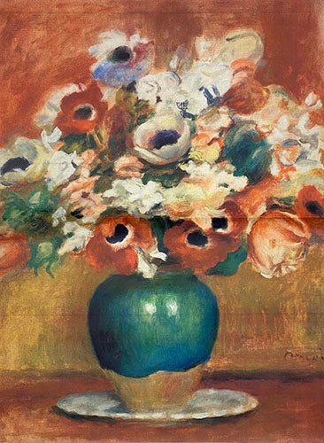 Decoupage Tissue Paper - Flowers by Renoir (43.18cm x 58.42cm) - Rustic Farmhouse Charm