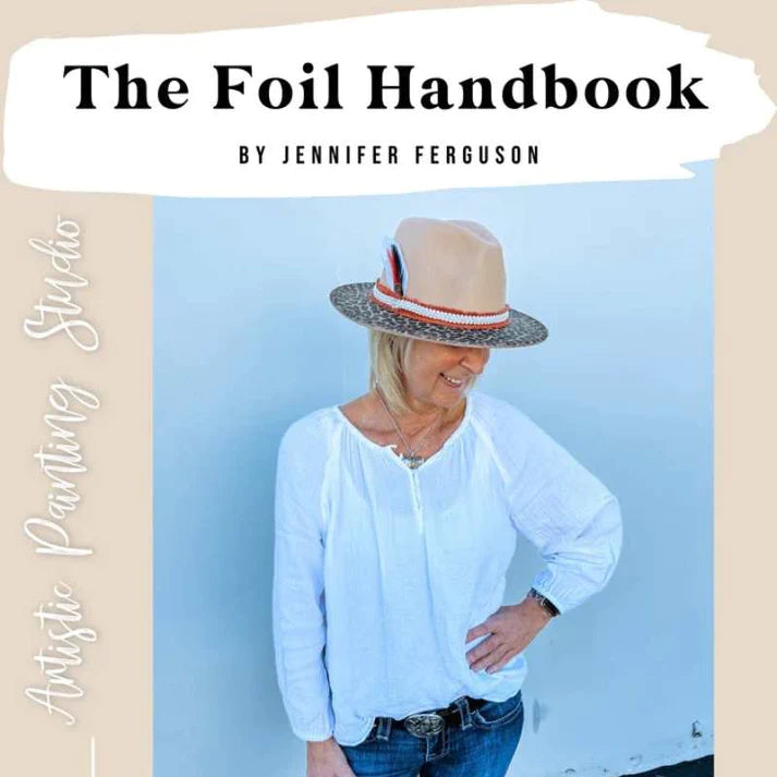 eBook: THE FOIL HANDBOOK by Artistic Painting Studio (click on link within to purchase) - Rustic Farmhouse Charm