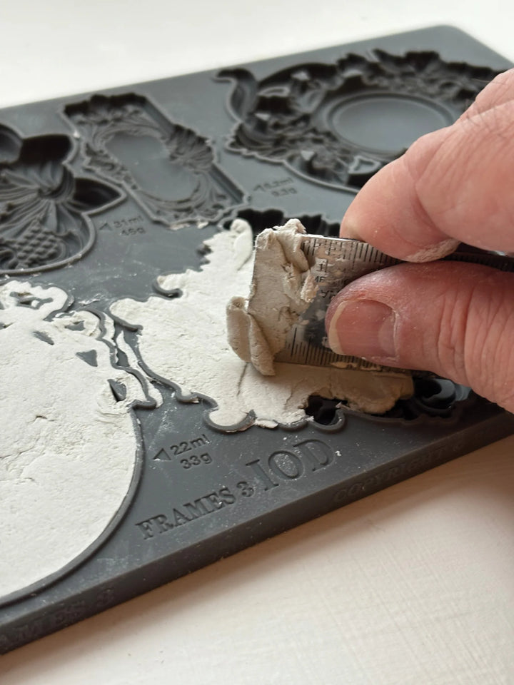 NEW! IOD Mould - FRAMES 3 (6"x10", 15.24cm x 25.4cm) - Rustic Farmhouse Charm