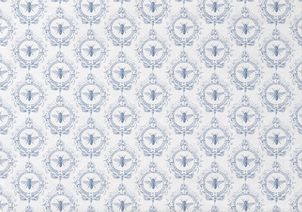 Decoupage Tissue Paper - French Bees Pattern - Rustic Farmhouse Charm