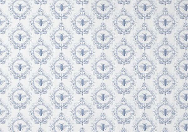 Decoupage Tissue Paper - French Bees Pattern - Rustic Farmhouse Charm