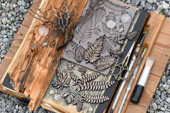 NEW! Finnabair Mould - FRESH FOLIAGE (5" x 8")
