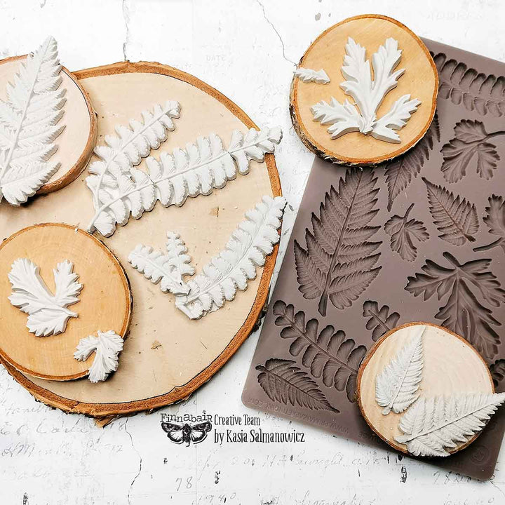 NEW! Finnabair Mould - FRESH FOLIAGE (5" x 8")