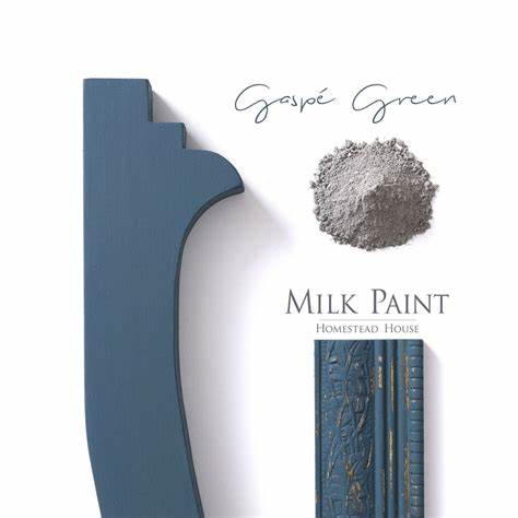 Homestead House Milk Paint - GASPE GREEN - Rustic Farmhouse Charm