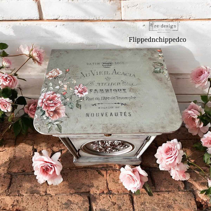 NEW! Redesign Middy Transfer - GENTLE SYMPHONY (3 sheets, each 21.59cm x 27.94cm) - Rustic Farmhouse Charm
