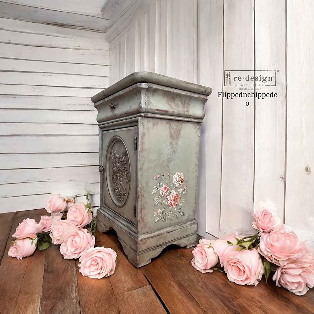 NEW! Redesign Middy Transfer - GENTLE SYMPHONY (3 sheets, each 21.59cm x 27.94cm) - Rustic Farmhouse Charm