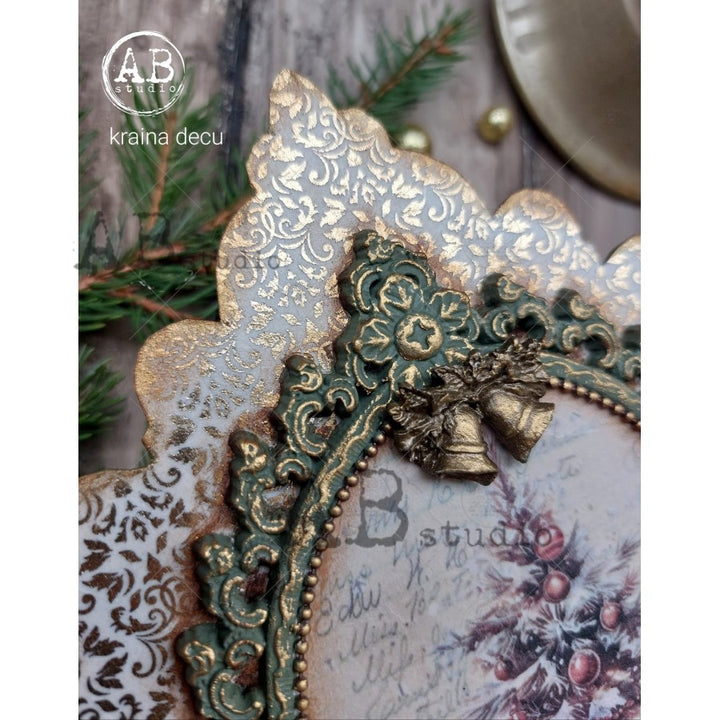 ABstudio Rice Paper Colour/Gold-Gilded - 1406 (A4)