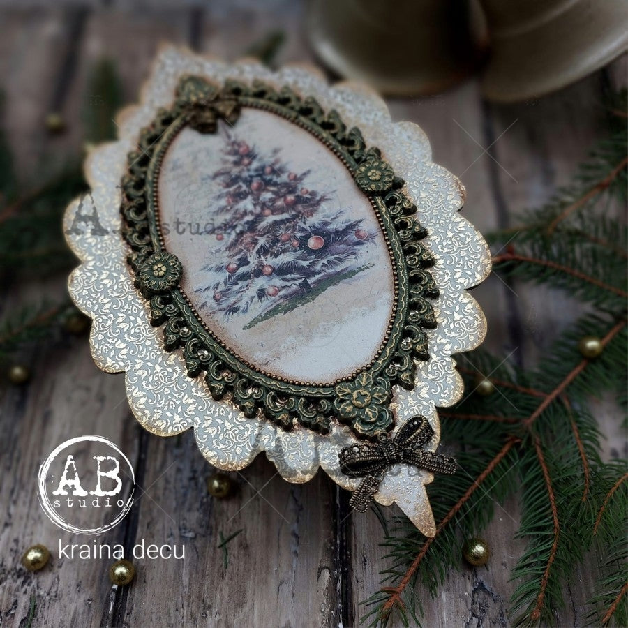 ABstudio Rice Paper Colour/Gold-Gilded - 1406 (A4)