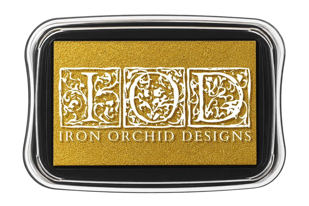 NEW! IOD Pigment Ink Pad - GOLD SHIMMER