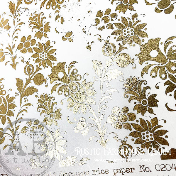 ABstudio Rice Paper Gold - 204 (A4)
