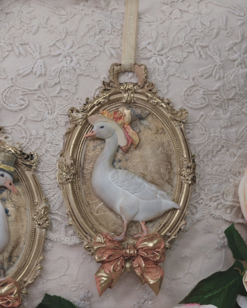 NEW! LaBlanche Mould - GOOSE FAMILY (12.7 cm x 20.3 cm) - Rustic Farmhouse Charm