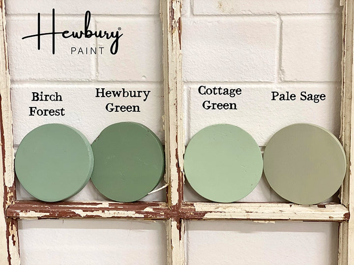 NEW! COTTAGE GREEN Hewbury Paint® - Rustic Farmhouse Charm