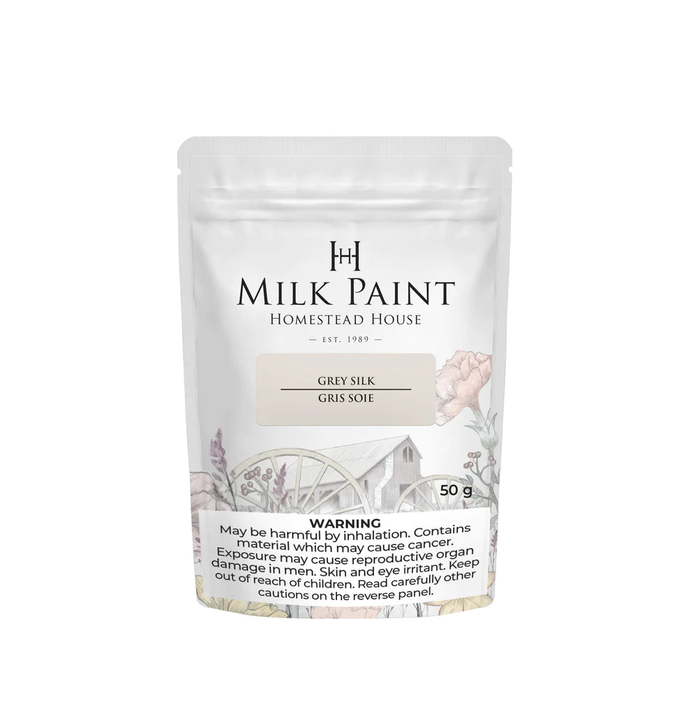 Homestead House Milk Paint - GREY SILK - Rustic Farmhouse Charm