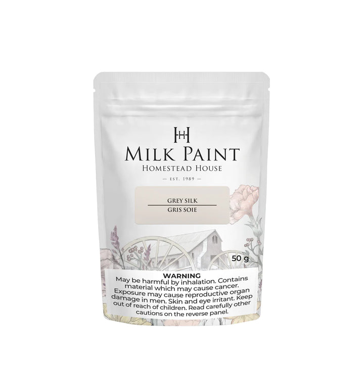 Homestead House Milk Paint - GREY SILK - Rustic Farmhouse Charm