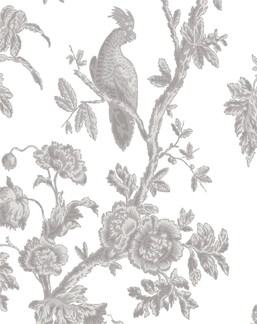 GRISAILLE TOILE Paint Inlay by IOD (set of eight 12"x16" sheets) - Rustic Farmhouse Charm