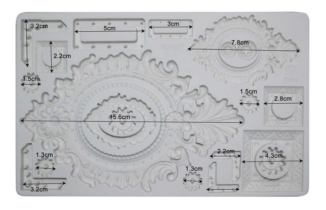 Finnabair Mould - GRUNGY FRAMES - Rustic Farmhouse Charm