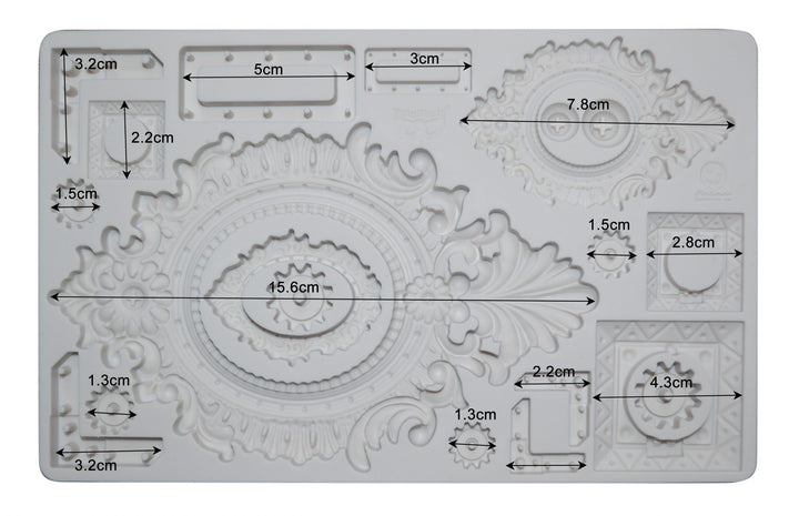 Finnabair Mould - GRUNGY FRAMES - Rustic Farmhouse Charm