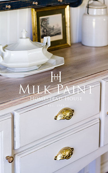 Homestead House Milk Paint - GUSTAVIAN WHITE - Rustic Farmhouse Charm