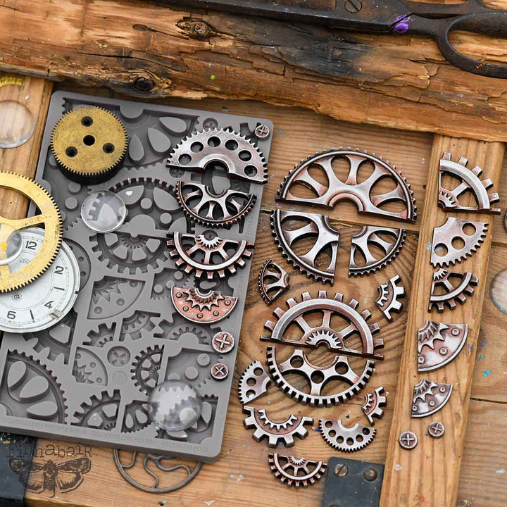 NEW! Finnabair Mould - HALVES & QUARTERS (5" x 8")