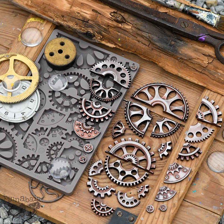 NEW! Finnabair Mould - HALVES & QUARTERS (5" x 8")