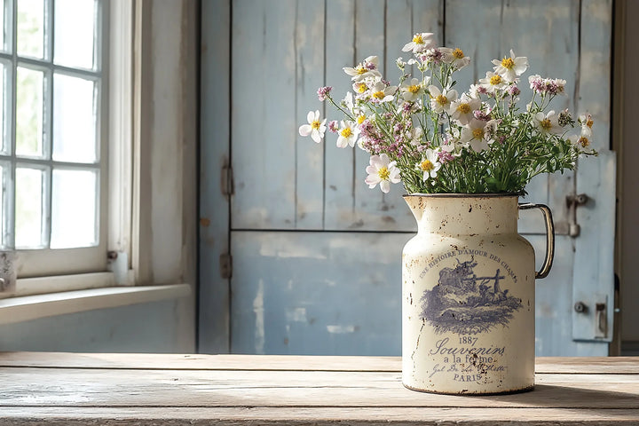 NEW! IOD Paint Inlay - HAMEAU DE LA REINE (set of eight 12"x16" sheets) - Rustic Farmhouse Charm