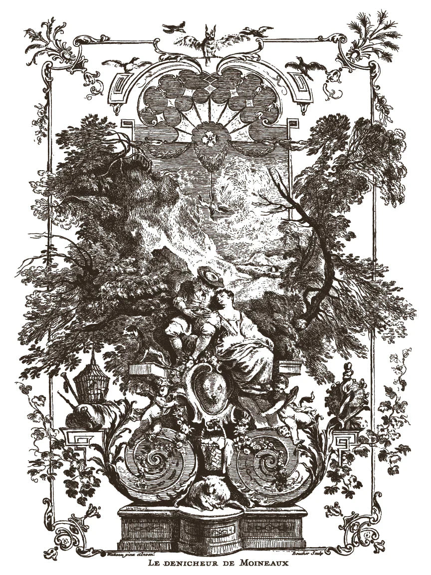 NEW! IOD Paint Inlay - HAMEAU DE LA REINE (set of eight 12"x16" sheets) - Rustic Farmhouse Charm