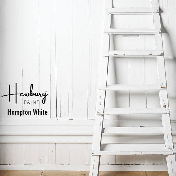 HAMPTON WHITE Hi-Cover White Range by Hewbury Paint® - Rustic Farmhouse Charm