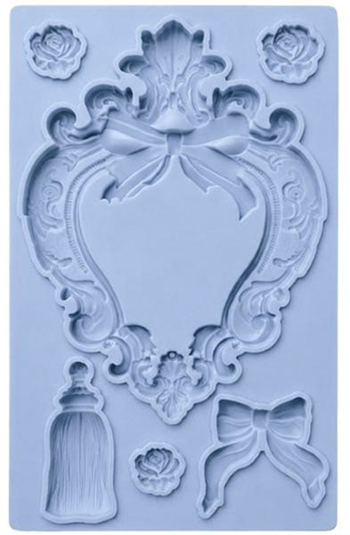 NEW! LaBlanche Mould - HEART FRAME (12.7 cm x 20.3 cm)