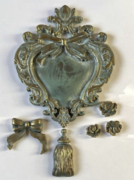 NEW! LaBlanche Mould - HEART FRAME (12.7 cm x 20.3 cm)