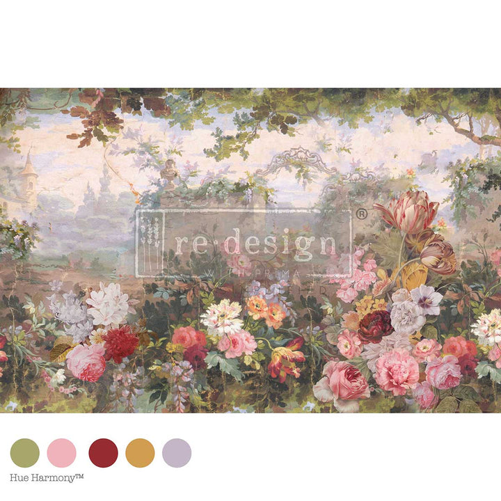 LIMITED! Redesign Decoupage Fibre - HEIRLOOM HORIZON (49.53cm x 76.2cm)