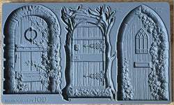 HIDDEN HOLLOW Mould by IOD (6"x10", 15.24cm x 25.4cm) - Rustic Farmhouse Charm
