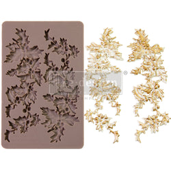 Redesign Mould - HOLLY JOLLY HOLIDAYS - Rustic Farmhouse Charm