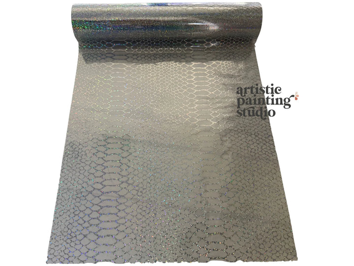 Artistic Painting Studio Metallic Foil - HOLLYWOOD HOLOGRAPHIC (Transparent) - Rustic Farmhouse Charm