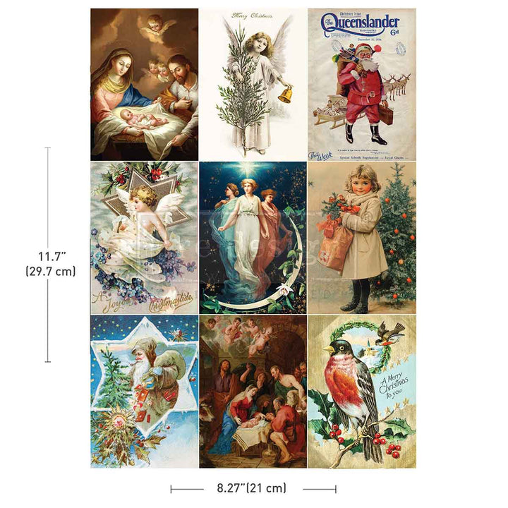 NEW! Redesign A4 Transfer - HOLY NIGHT