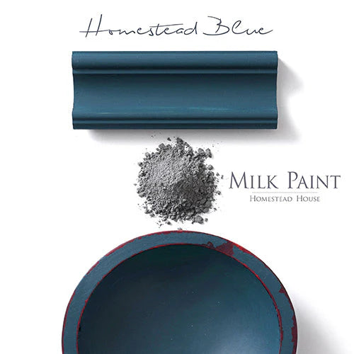 Homestead House Milk Paint - HOMESTEAD BLUE - Rustic Farmhouse Charm