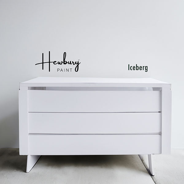 ICEBERG Hi-Cover White Range by Hewbury Paint® - Rustic Farmhouse Charm