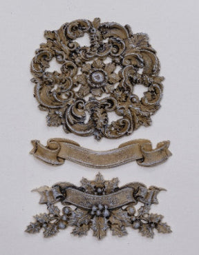 NEW! LaBlanche Mould - ILEX BANNER (12.7 cm x 20.3 cm)