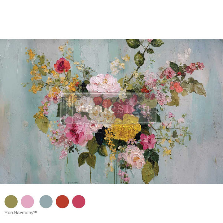 LIMITED! Redesign Decoupage Fibre - IMPASTO INFUSION (49.53cm x 76.2cm)