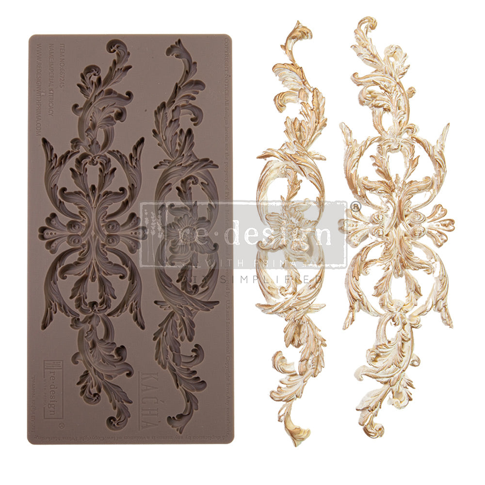 Redesign Mould - IMPERIAL INTRICACY by Kacha - Rustic Farmhouse Charm