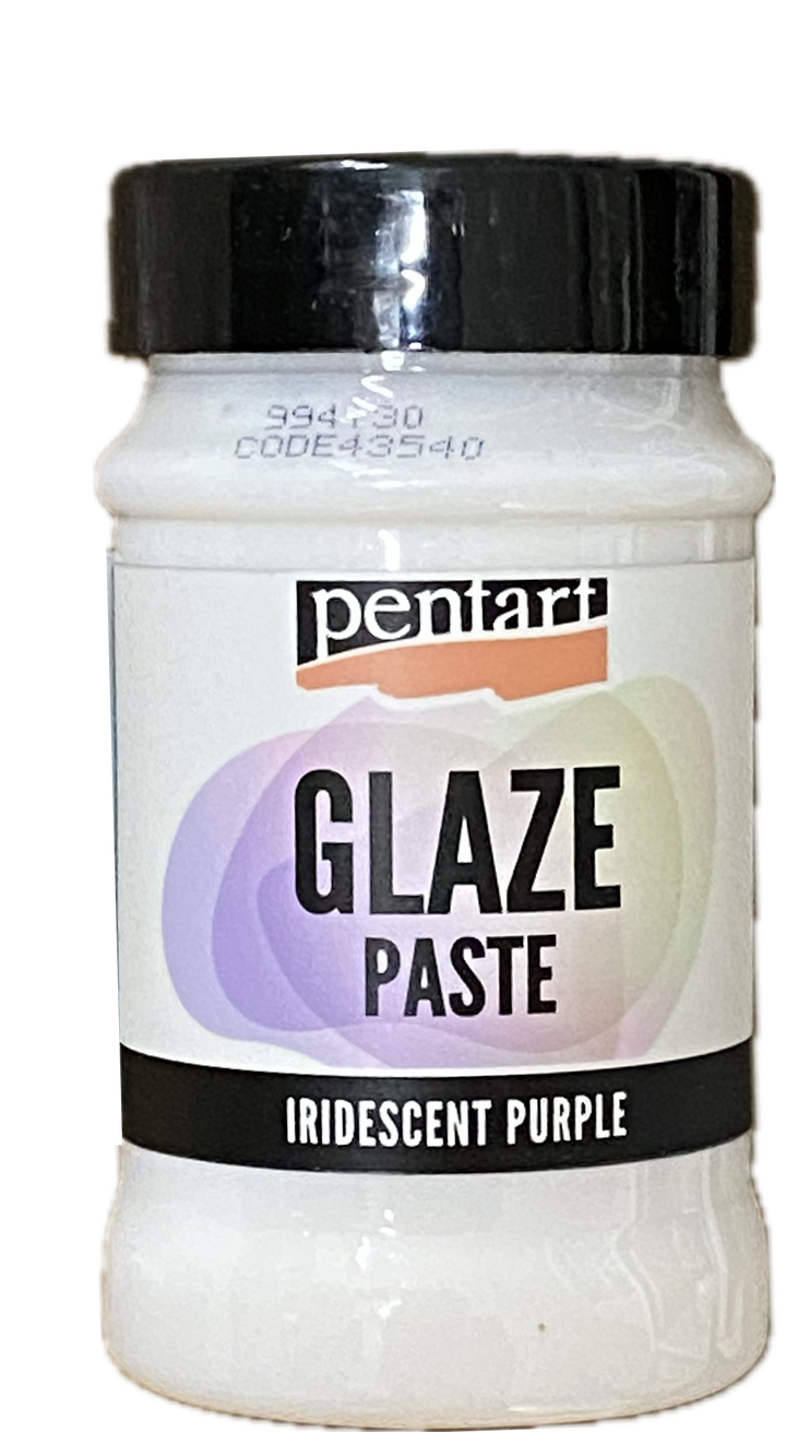 Pentart IRIDESCENT PURPLE Glaze Paste 100ml - Rustic Farmhouse Charm