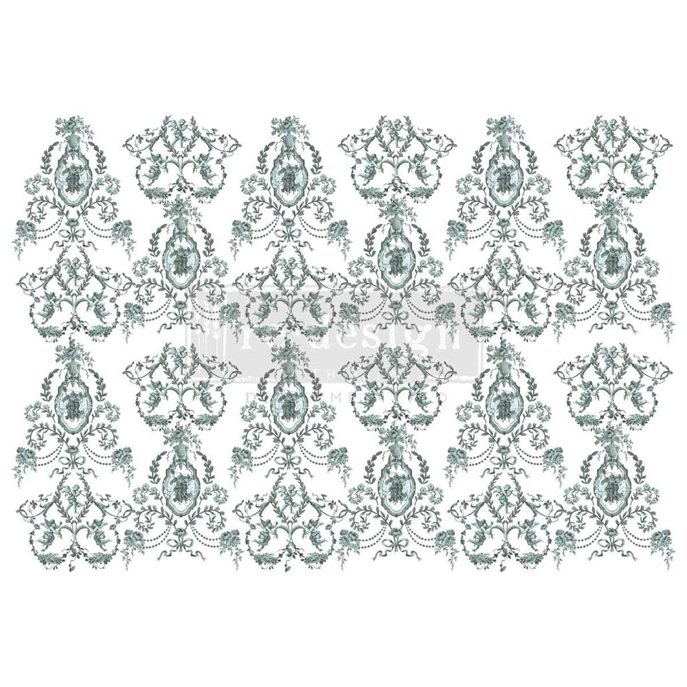 NEW! Redesign Transfer - JARDIN SECRET (60.96cm x 88.9cm) - Rustic Farmhouse Charm