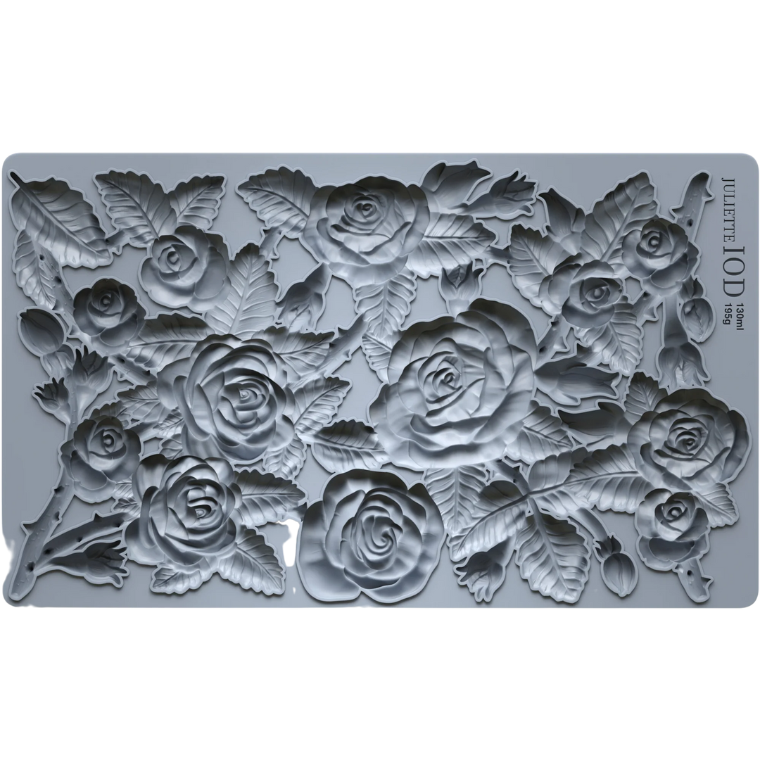 JULIETTE Mould by IOD (6"x10", 15.24cm x 25.4cm) - Rustic Farmhouse Charm