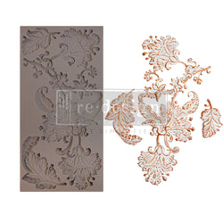 NEW! JUST PAISLEY Redesign Mould 5"x10" - Rustic Farmhouse Charm