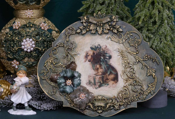 NEW! LaBlanche Rice Paper Set of 6 - VICTORIAN CHRISTMAS (24cm x 33.5cm per sheet)