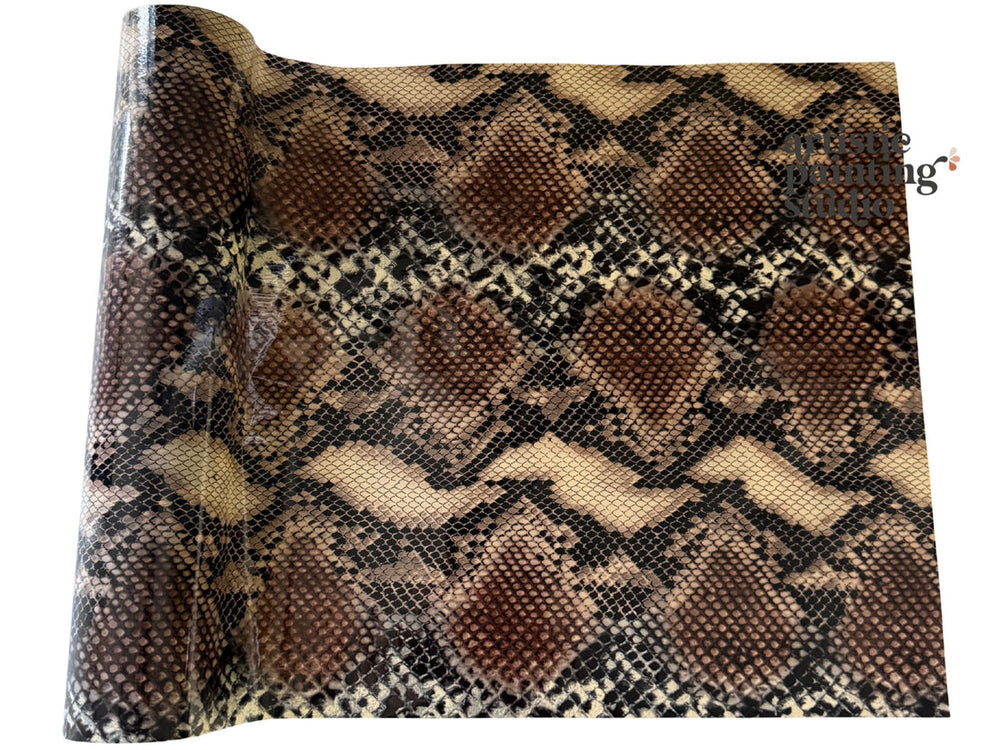 Artistic Painting Studio Metallic Foil - KOLTER SNAKESKIN (Semi-Transparent) - Rustic Farmhouse Charm