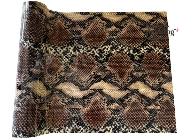 Artistic Painting Studio Metallic Foil - KOLTER SNAKESKIN (Semi-Transparent) - Rustic Farmhouse Charm