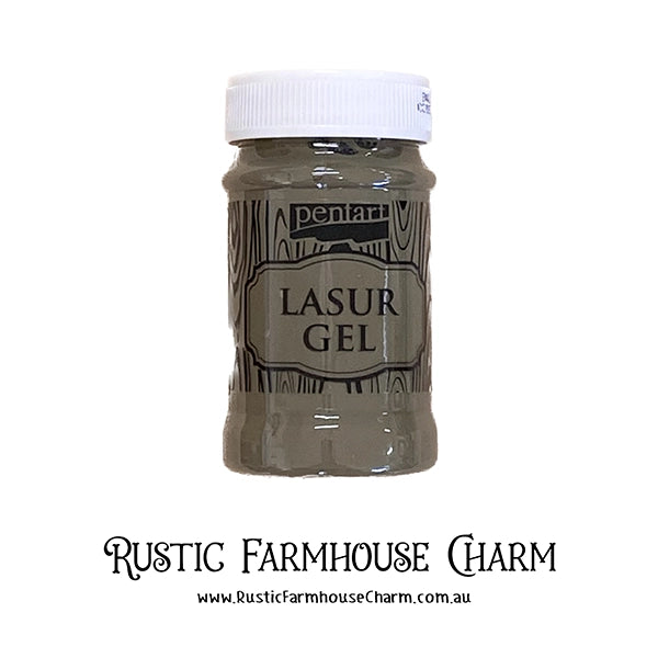 OAK Lasur Gel by Pentart 100ml - Rustic Farmhouse Charm