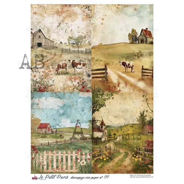 ABstudio Rice Paper - LE PETIT PARIS 111 (A4)