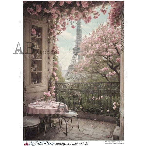 ABstudio Rice Paper - LE PETIT PARIS 139 (A4)
