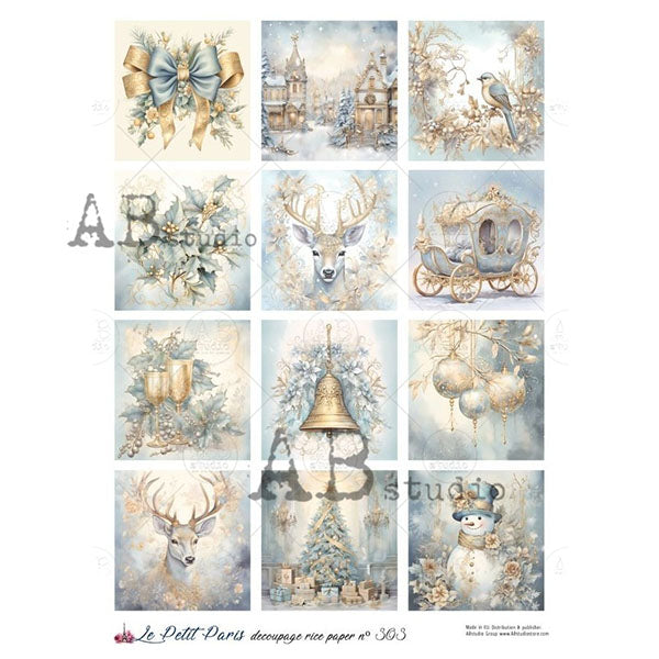 ABstudio Rice Paper - LE PETIT PARIS 303 (A4)